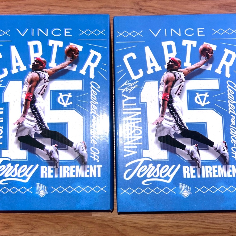 Vince Carter Jersey Retirement Game (1 for $35) *2 available*